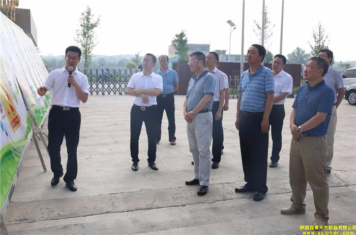 Provincial and municipal leaders visited Shaanxi Sciphar Comp