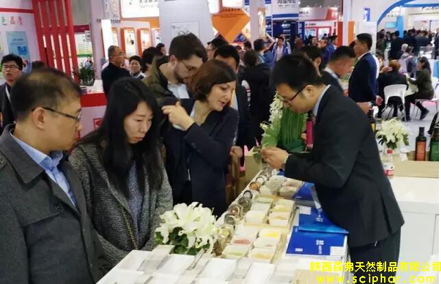Sciphar products show on 2017 FIC China International Food Ad